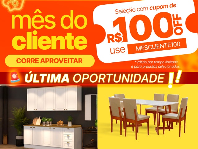 mes do cliente 100 OFF