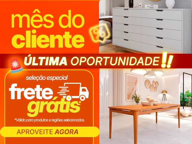 mes do cliente frete gratis