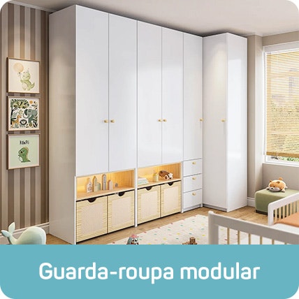 Guarda-roupa modular wave