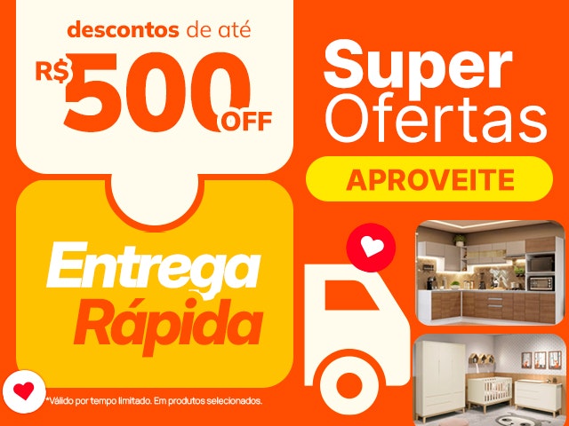 banner lojas favoritas entrega rapida mob