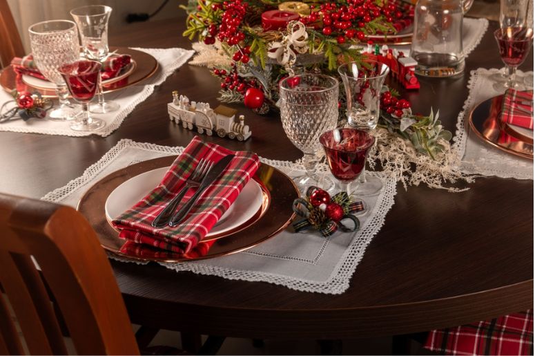 jogo americano de Natal