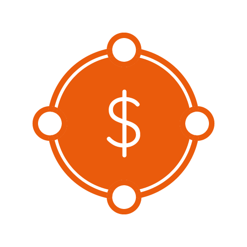 Ícone de integração financeira