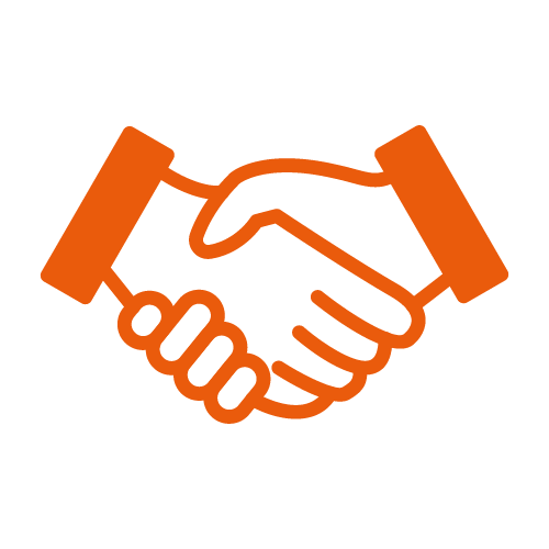 Ícone de um aperto de mão