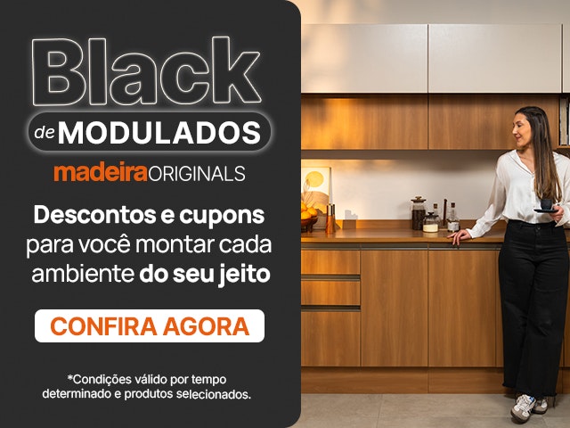 Cupons e descontos exclusivos black de modulados para montar a casa