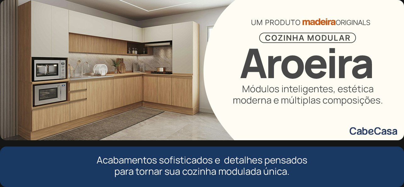 Cozinha Aroeira topo da lp