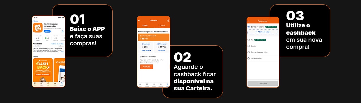 [black] passo a passo cashback