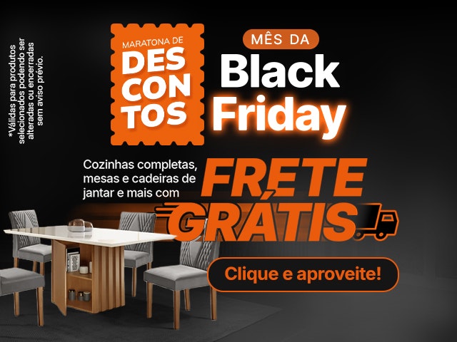Mês da Black Friday com frete grátis Mobile