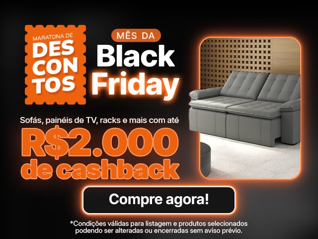 Mês da Black Friday com até R$2.000 de cashback Mobuile