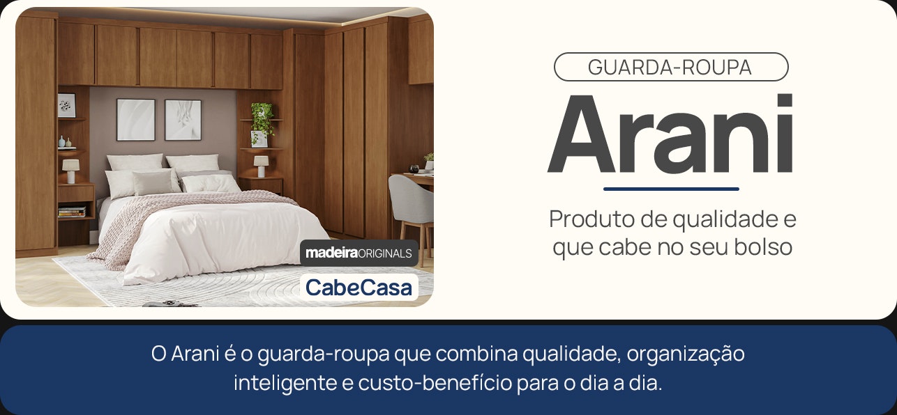Guarda-roupa Arani banner de black guada-roupa Arani