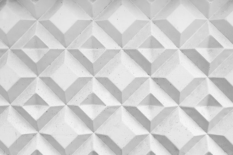 Revestimento 3D branco