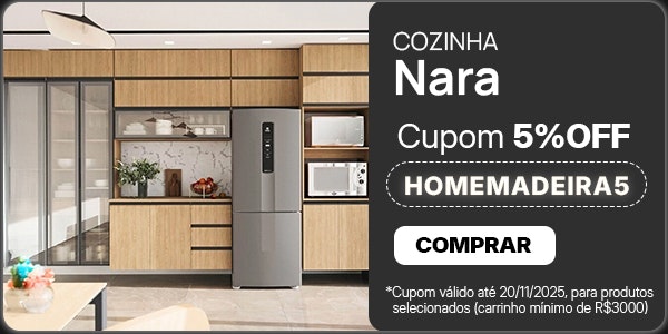 5% OFF na Cozinha Nara Cupom[