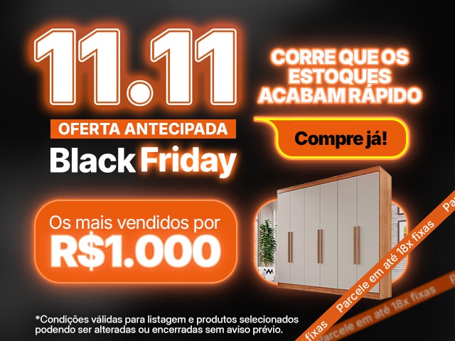 11.11 Antecipado com preços até R$1000 Mobile