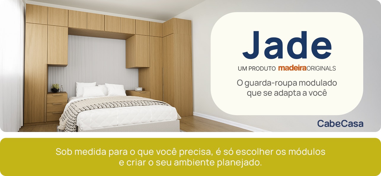 Conheça o Guarda-Roupa Jade Conheça o Guarda-Roupa Jade CabeCasa