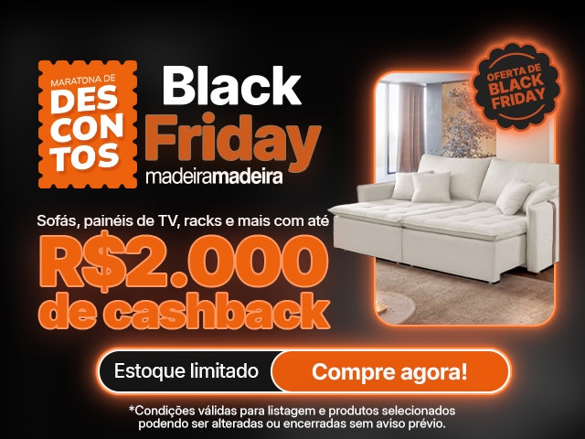 Black Friday com até R$2000 de cashback Mobile