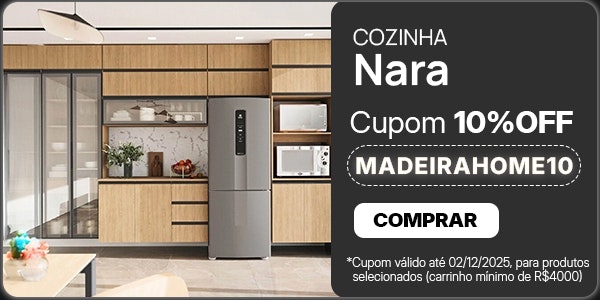 10% OFF cozinha Nara Cupom