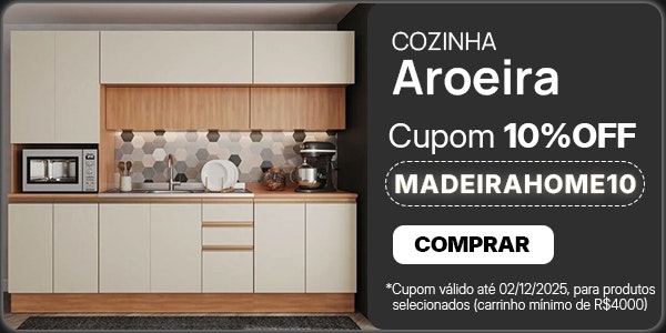 10% OFF cozinha Aroeira Cupom