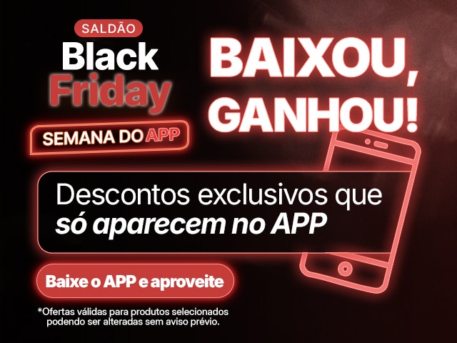 Semana do app com descontos exclusivos no APP  Mob