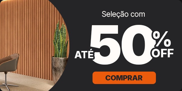 Seleção com até 50% off Bloco