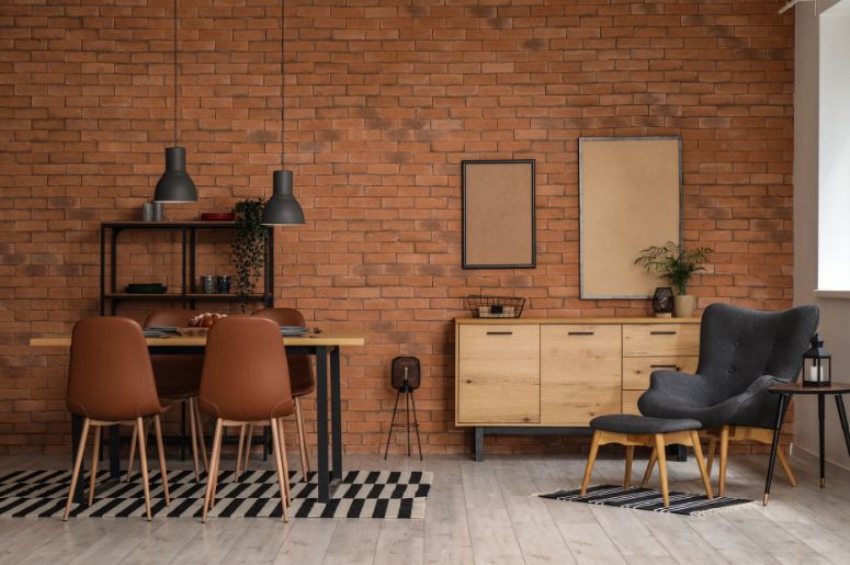 Cozinha com decoração industrial