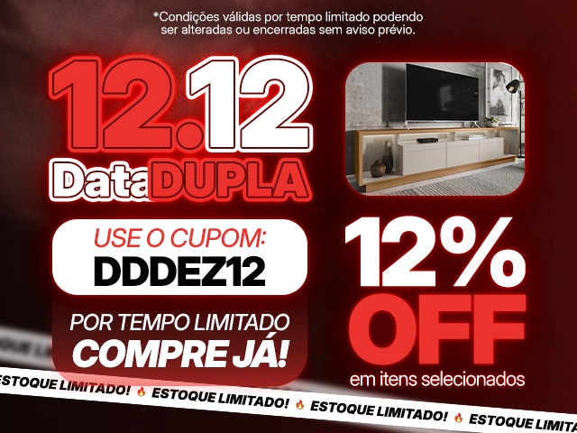 12.12 com 12%OFF Mob
