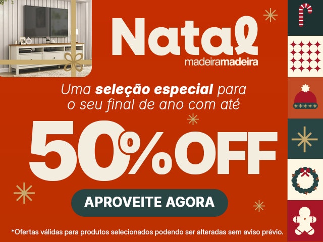 Natal com seleção de produtos em até 50% OFF Mob