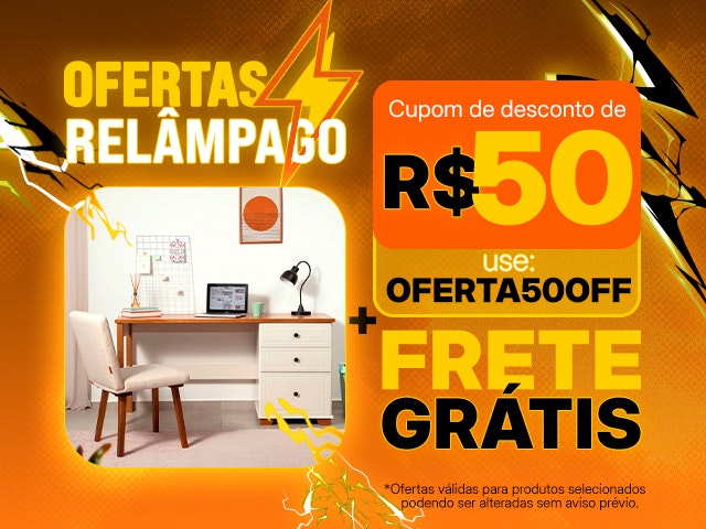 Ofertas relampago com cupom e frete grátis Mob
