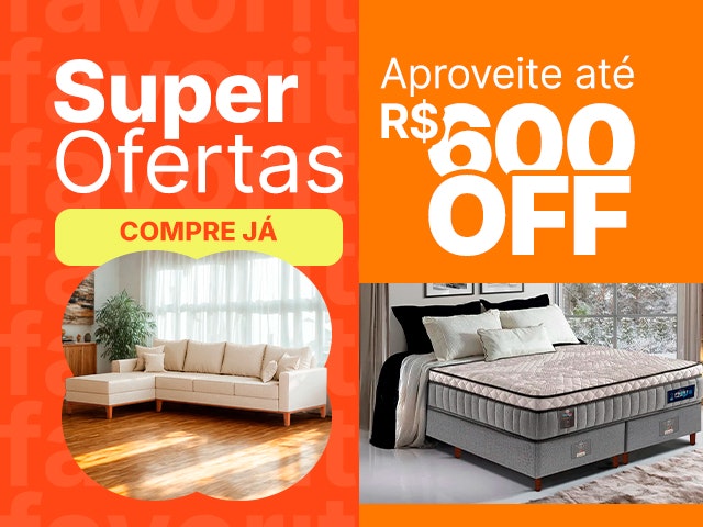 Lojas Favoritas com até R$600 OFF Mob