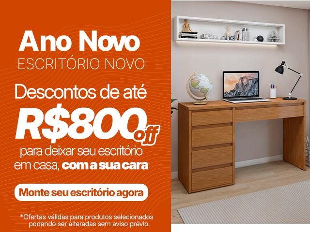 Ano novo escritório novo com descontos de até R$800 Mob