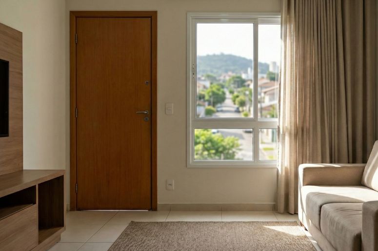 Casa com isolamento acústico