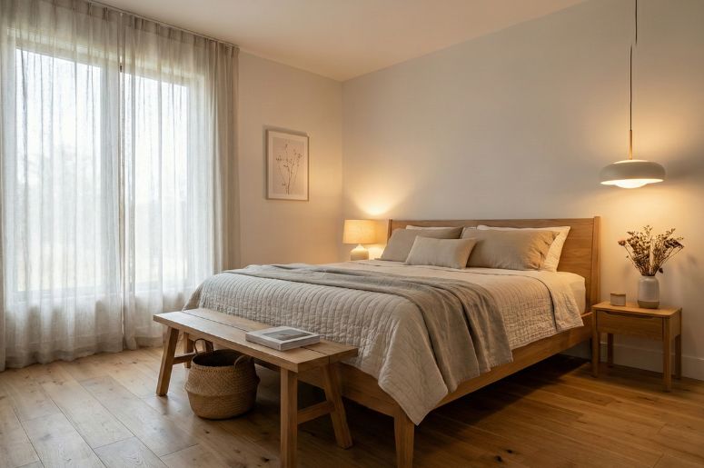 Quarto moderno com decora&ccedil;&atilde;o cottagecore