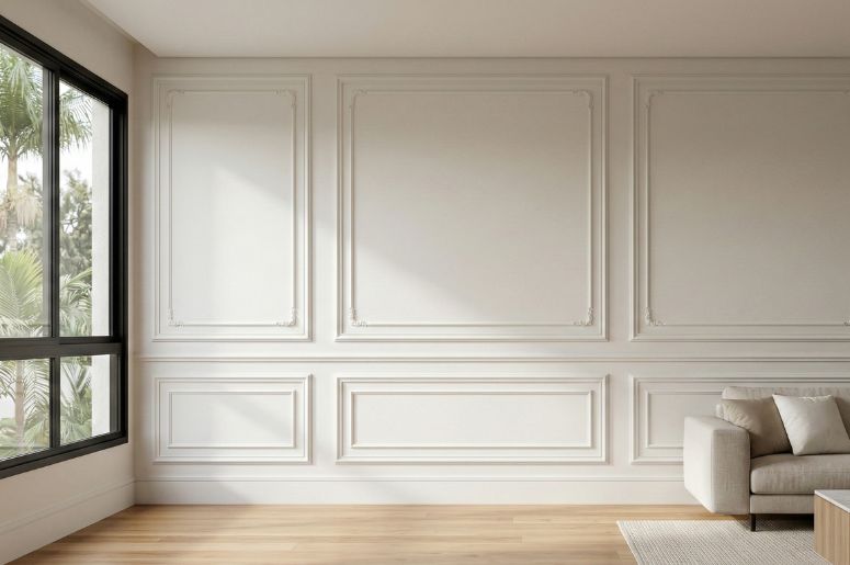 Sala de estar com rodameio