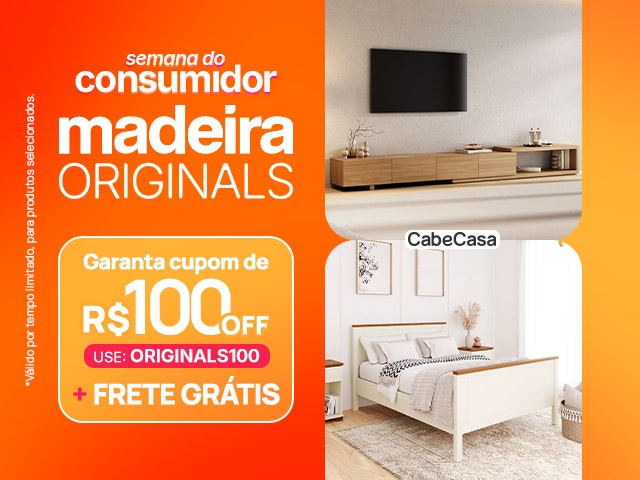 FDS do Consumidor do MadeiraOriginals - Cupom de R$100 + Frete Grátis - ORIGINALS100 Mob