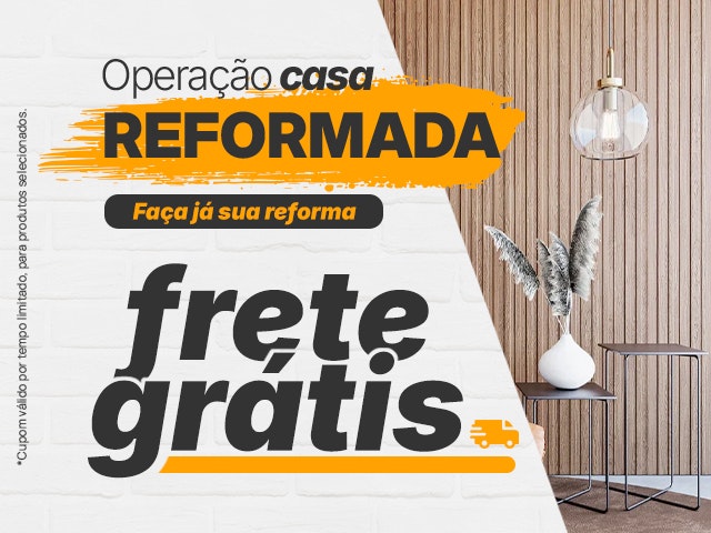 Operação Casa Reformada: Frete Grátis Mob