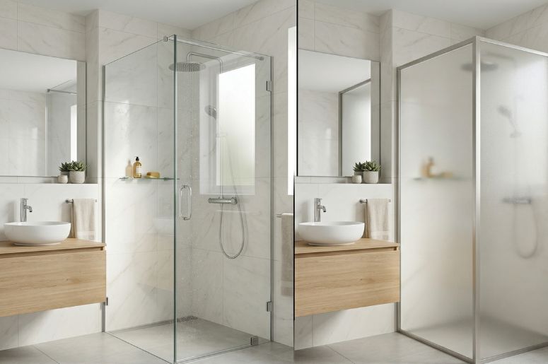 Imagem do mesmo banheiro mas com box diferentes