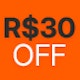 30off no feriadão