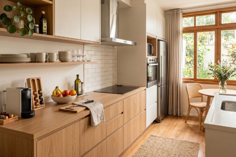 Cozinha de apartamento completa