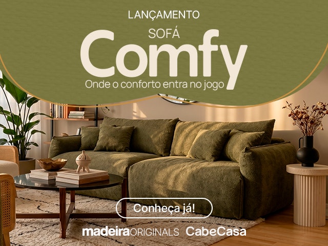 MOB lançamento sofá comfy