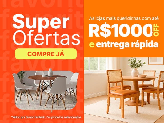 Lojas Favoritas: Mais vendidos com até R$1000 Off e entrega rápida V2 Mob
