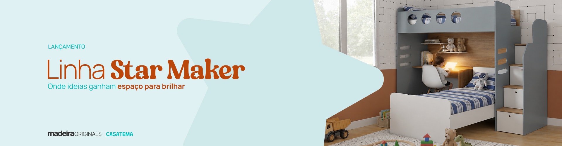 Banner TOPO • Linha Star Maker Desk
