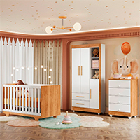 Quarto Infantil e Bebê em até 18x Mob