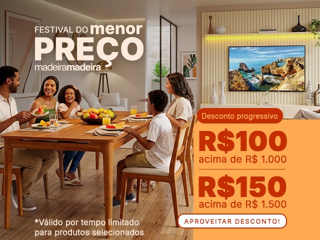 Nome no Dato: Festival do Menor Preço 8.8: Desconto progressivo R$ 100 e R$ 150 em compras acima de R$ 1000 e R$ 1500
