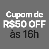 R$ 50 OFF às 16h