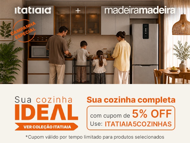 Parceira MadeiraMadeira + Itatiaia