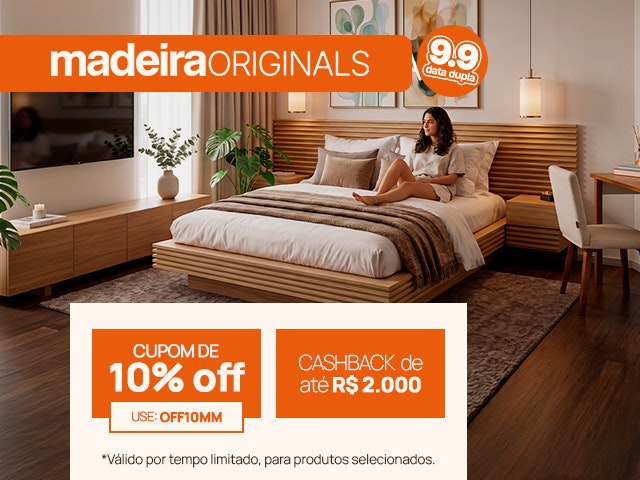 MadeiraOriginals: cupom de 10% + cashback de R$ 2000 - OFF10MM Mob