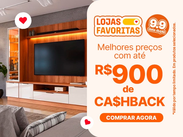 Lojas Favoritas: Melhores Preços com até R$900 de Cashback Mob