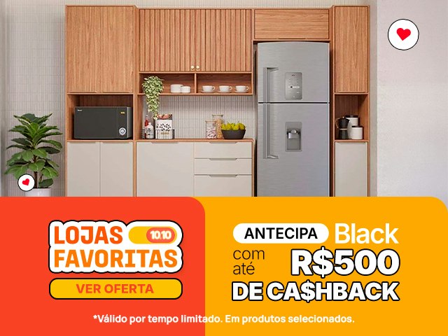Banner Super Ofertas Lojas Favoritas Móveis 10/10 Mob