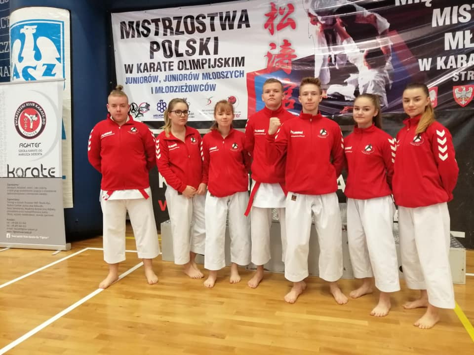  7 medali na juniorskich Mistrzostwach Polski w karate olimpijskim
