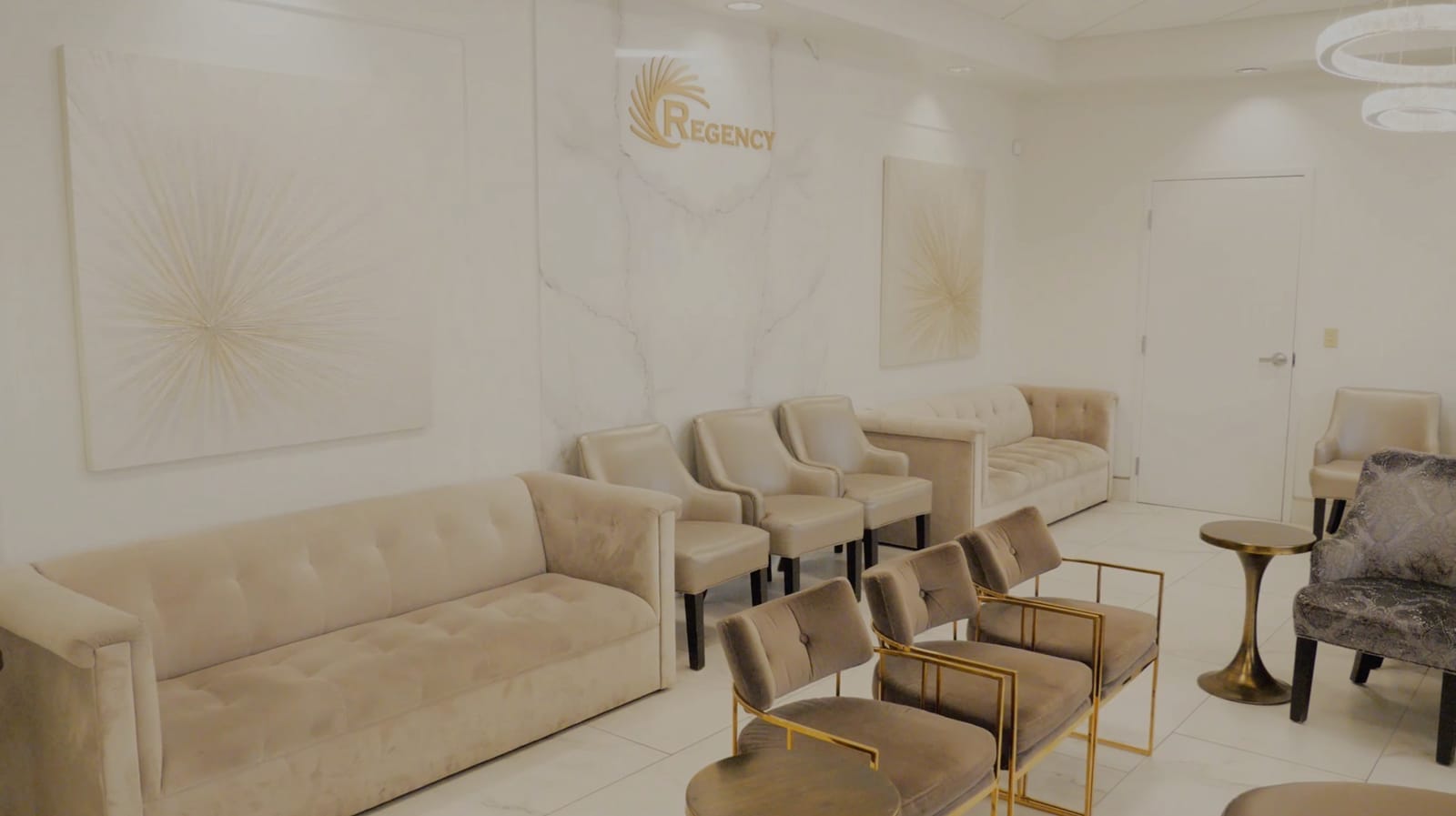 Waiting area at Regency Specialties