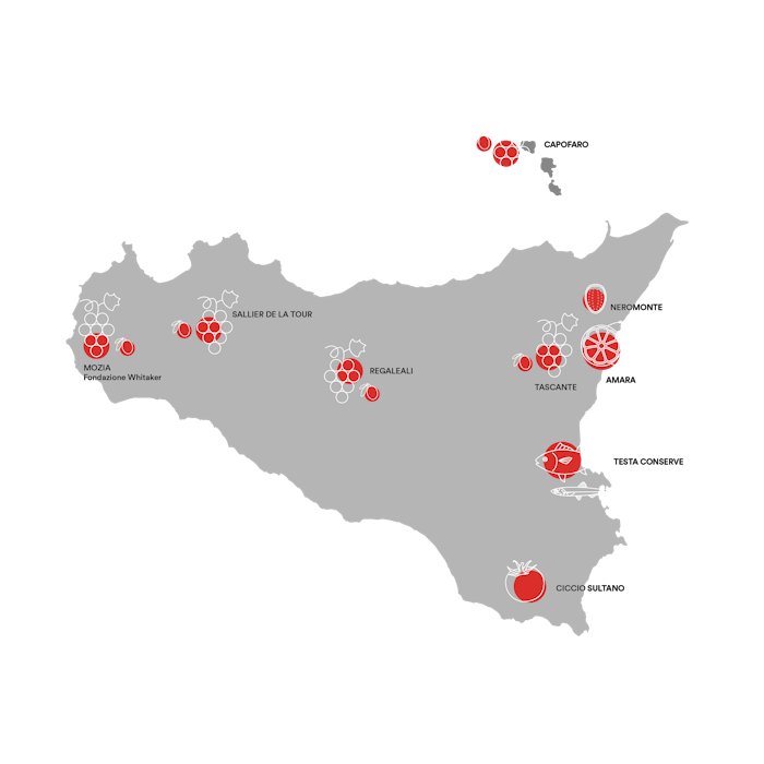 Map of Sicily Map of Sicily