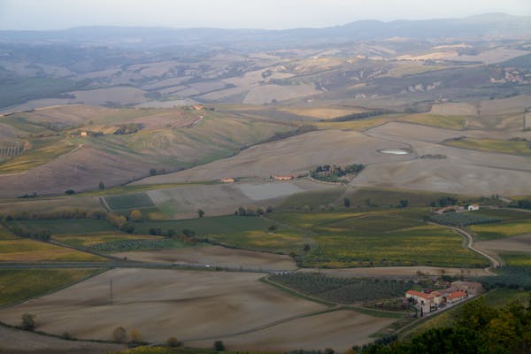 Geographica description of a territory divided into sides and slopes